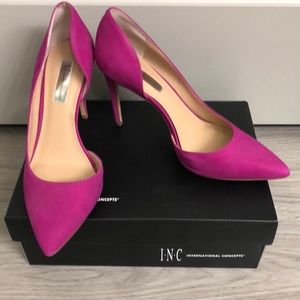 I.N.C. Deep Fuscha heels - OBO